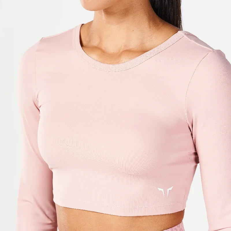 Warrior Crop Top 2.0 - Pale Mauve